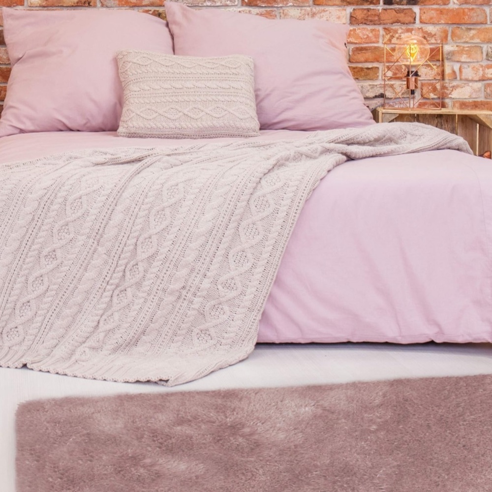 💖4 x 5.5 Feet, Juicy Couture PLUSH Area Rug Luxurious with Shimmering Detail